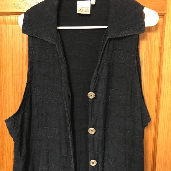 Parsley & Sage Navy vest - Picture 11 of 12